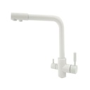 Kitchen Faucet mod. A-103-WHITE (HOT-COLD-RO)