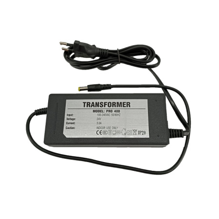 Transformer PRO 400 24V-3.0A with electronic plug